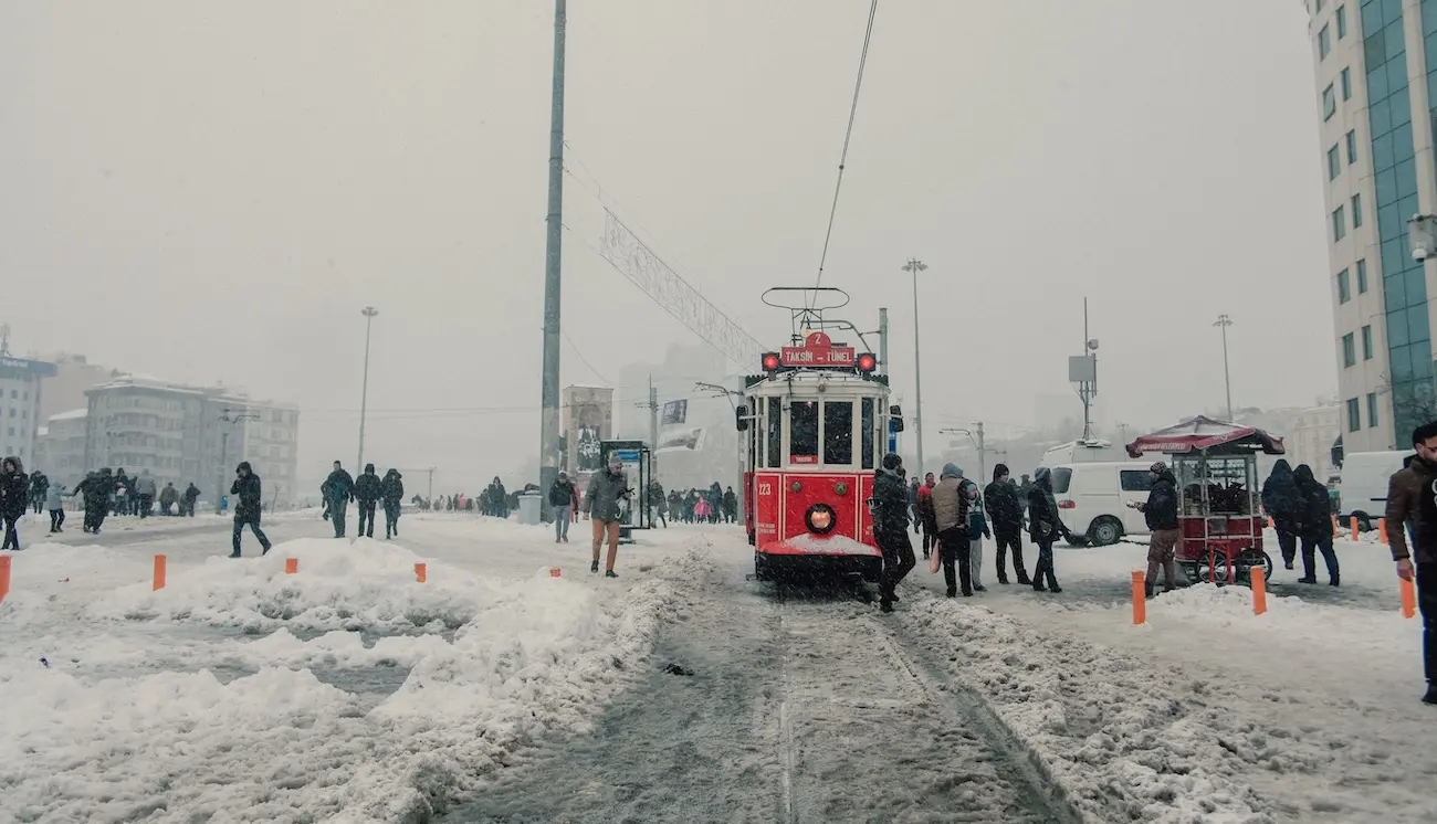 Istiklal Avenue in Istanbul